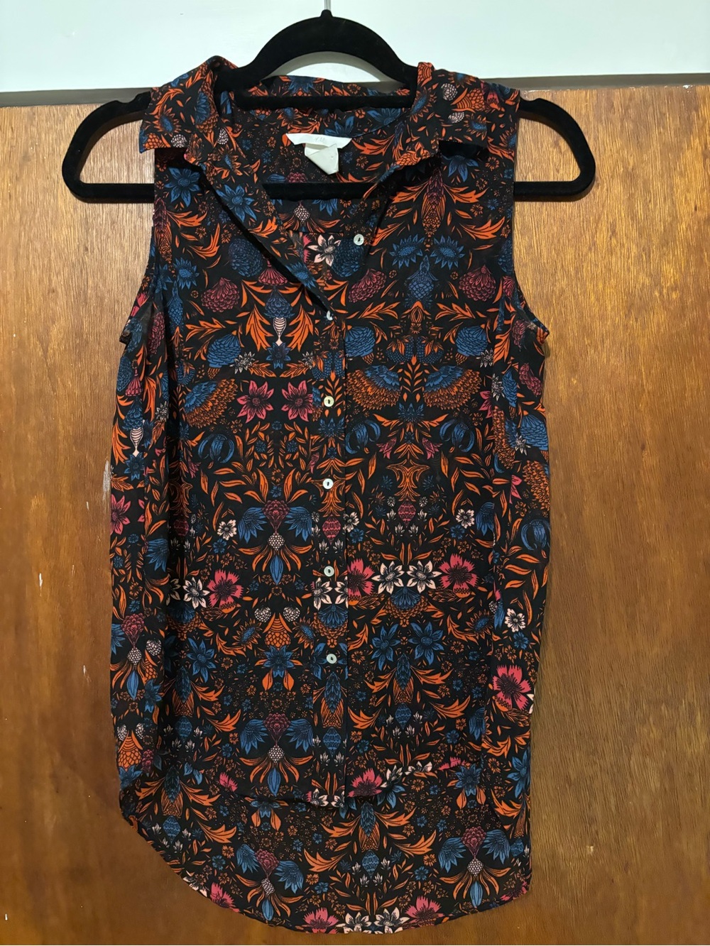 H&M Sheer Blouse Size 4